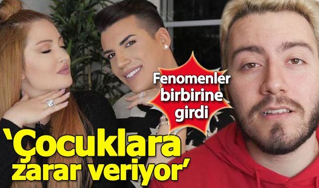 Sosyal medya fenomenleri birbirine girdi