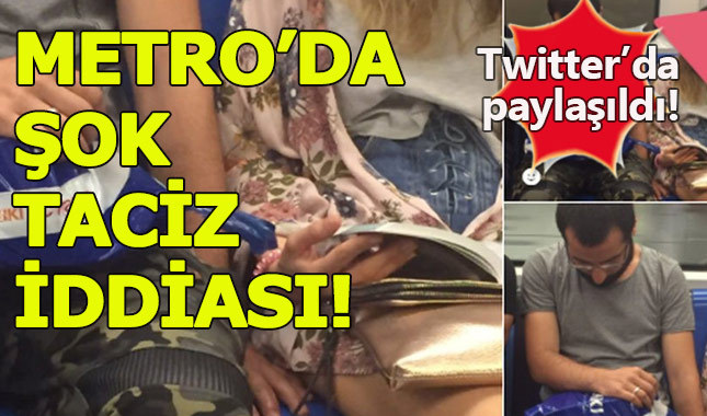 Sosyal medyada olay olan "metroda taciz" vakası!