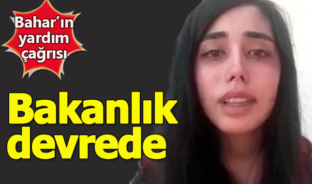 Sosyal medyada yardım isteyen Bahar Doğrul için Bakanlık devreye giriyor