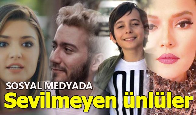 Sosyal medyanın sevmediği 15 ünlü