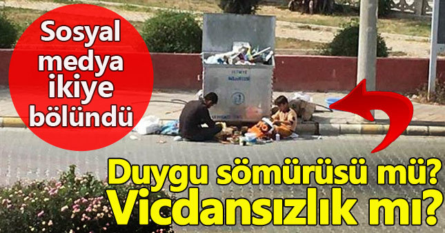 Sosyal medyayı ikiye bölen fotoğraf!