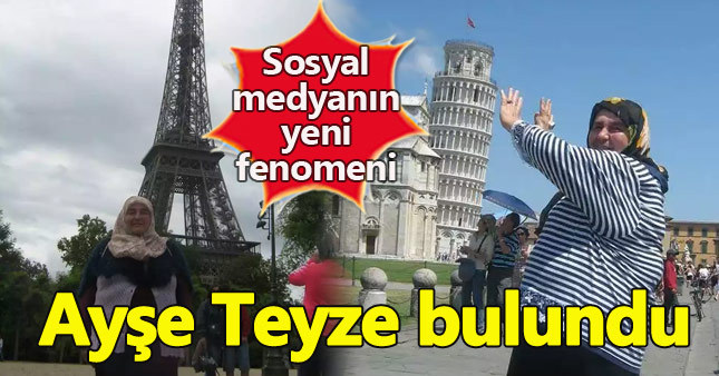 Sosyal medyayı sallayan gezgin teyze lakaplı "İnterrail Ayşe Tezye" bulundu