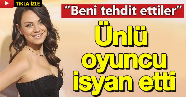 Mila Kunis'ten 'Çıplak poz' açıklaması