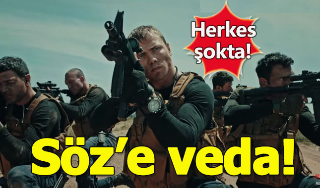Söz dizisinde beklenmeyen ayrılık yaşandı