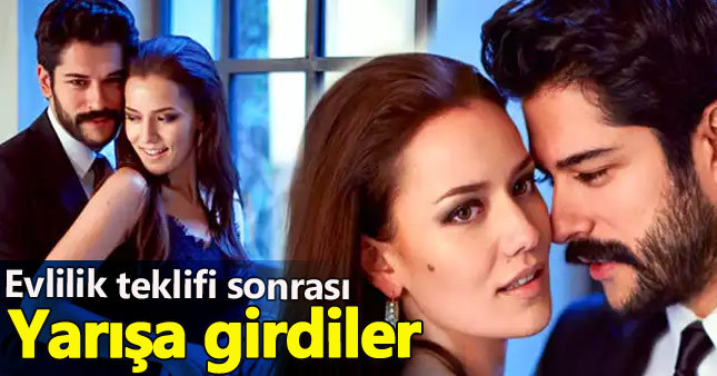 Sponsorlar Burak Özçivit ve Fahriye Evcen için yarışta