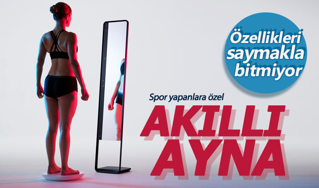Spor yapanlara özel akıllı ayna satışa çıkıyor