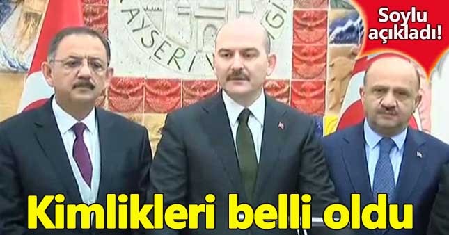 Süleyman Soylu'dan Kayseri bombalı saldırı açıklaması