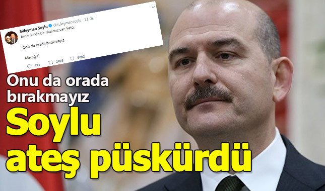 Süleyman Soylu'dan yaptırım kararına sert tepki
