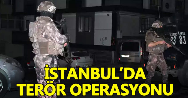 Sultangazi'de gece yarısı terör operasyonu