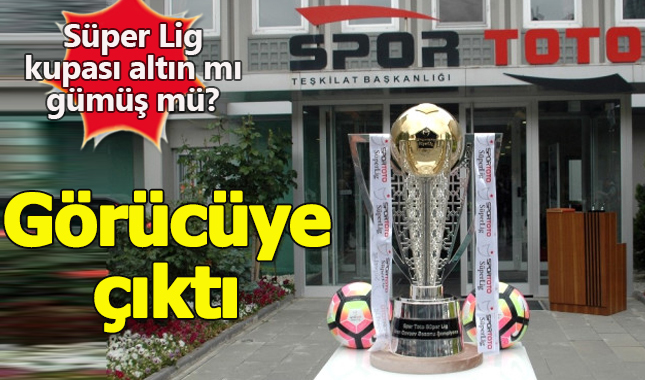 Süper Lig Kupası altından mı değeri ne kadar ne zaman verilir?
