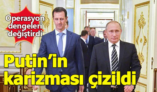 Suriye operasyonu Putin'in karizmasını çizdi