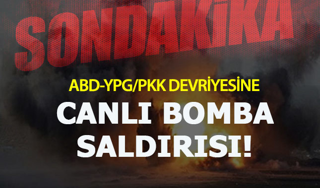 Suriye'de ABD-YPG konvoyuna intihar saldırısı!