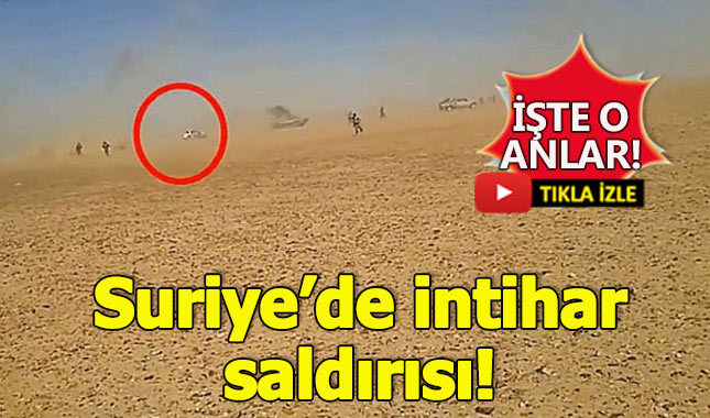 Suriye'de intihar saldırısı!