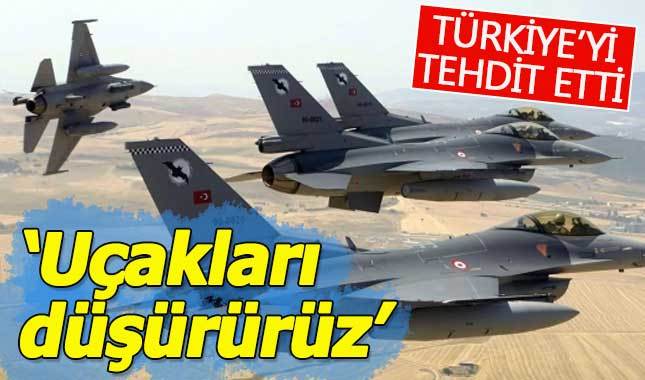 Suriye'den Türkiye'ye tehdit: Uçakları düşürürüz