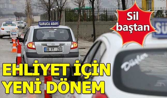 Sürücü kurslarında yeni dönem başlıyor