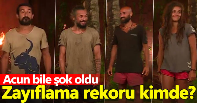 Survivor 2017'de kim kaç kilo verdi?