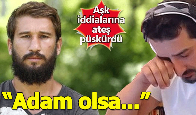 Survivor Adem Kılıççı, Sema Aydemir ile aşk iddiaları için Serhat Akın'a ateş püskürdü