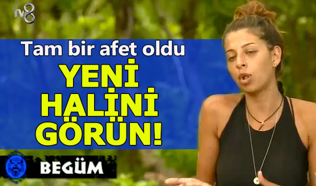 Survivor Begüm yeni haliyle herkesi büyüledi