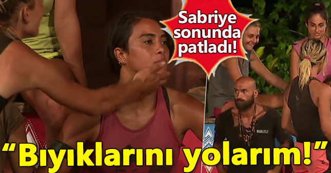 Survivor Sabriye:Bıyıklarını yolarım senin