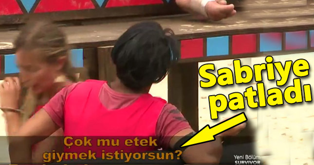 Survivor Sabriye'den Sedat'a: "Etek mi giymek istiyorsun"