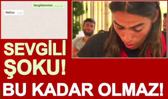 Survivor yarışmacısı Melisa'ya iletişim ödülünde sevgili şoku!