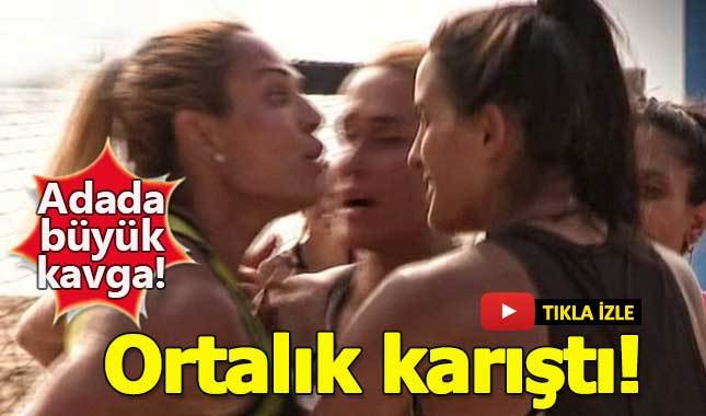Survivor'da Nagihan ve Sahra birbirine giriyor