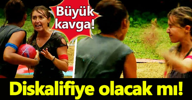 Survivor'da Tuğçe ve Şahika kavga ediyor!