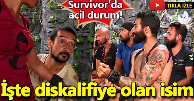 Survivor'da diskalifiye olan isim kim? Survivor 2017 kim diskalifiye oldu ?