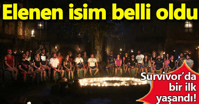 Survivor'da elenen isim belli oldu / Acil durum konseyi