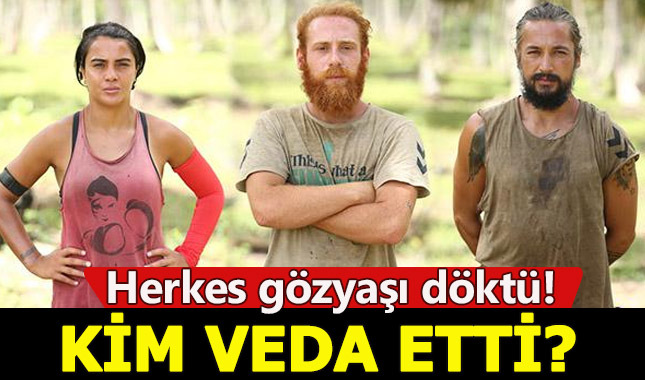 Survivor'da kim elendi 30 mayıs adaya kim veda etti?