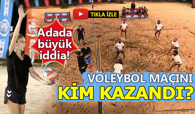 Survivor'da voleybol maçını kim kazandı? 28 Mayıs Pazar
