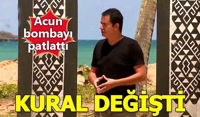 Survivor'da yeni dönem! Acun en önemli kuralı değiştirdi