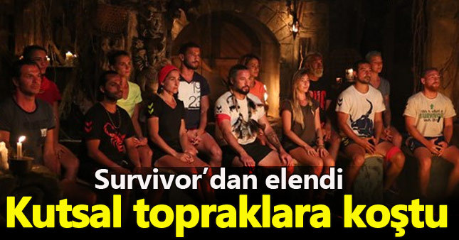 Survivor'dan elendi, soluğu kutsal topraklarda aldı