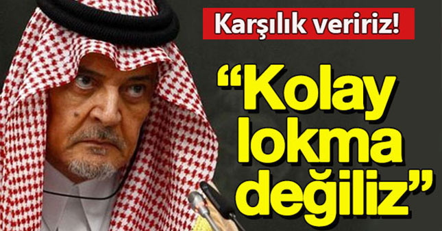 Suudi Arabistan’dan İran'a tepki