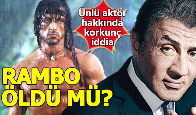 Sylvester Stallone öldü iddiası gündeme bomba gibi düştü