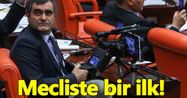 TBMM'de canlı yayın sistemi kurdu