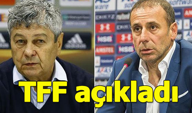 TFF'den Abdullah Avcı açıklaması