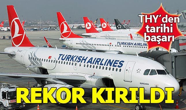 THY tarihi rekora imza attı