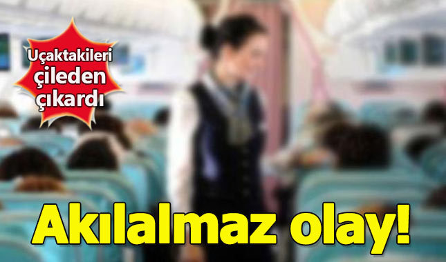 THY uçağında isyan ettiren olay!
