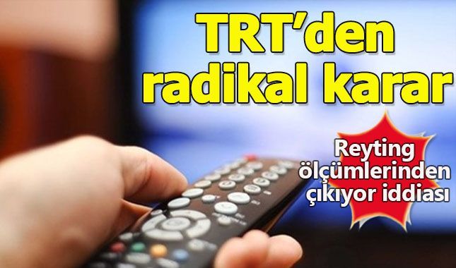 TRT Reyting savaşlarından çekiliyor mu?