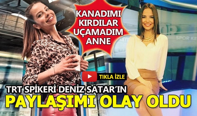 TRT spikeri Deniz Satar'ın program öncesi rap şarkı ile motive olması