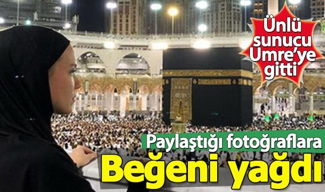 TRT sunucusu Pelin Çift yeni yıla Kabe'de girdi (Pelin Çift kimdir nereli kaç yaşında)