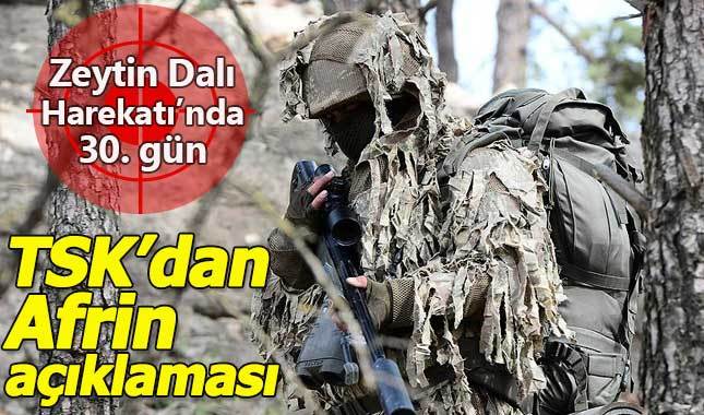 TSK: 1614 terörist etkisiz hale getirildi