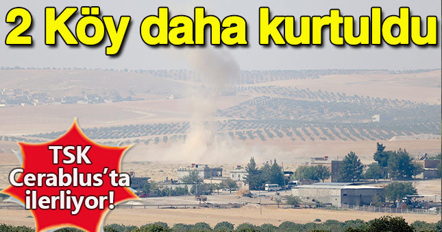 TSK Cerablus'taki ilerleyişini sürdürüyor