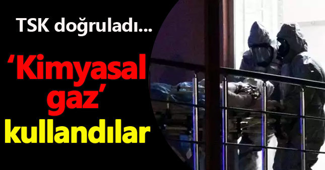 TSK: IŞİD Suriye'de kimyasal gaz kullandı