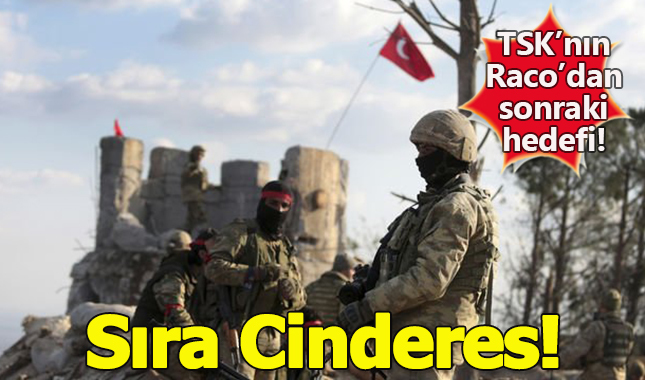 TSK, Raco Beldesi'ni Ele Geçirdi, Sıra Cinderes'te