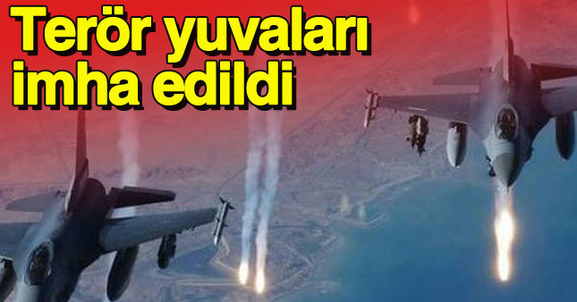 TSK'dan IŞİD'e hava harekatı