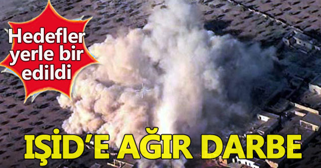 TSK'dan IŞİD'e operasyon: 18 terörist öldürüldü