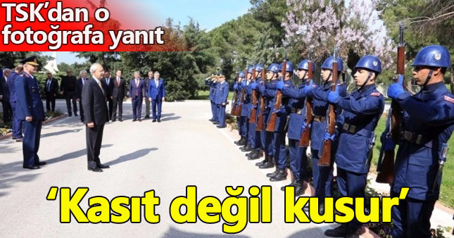 TSK'dan "Kılıçdaroğlu'na askeri tören" açıklaması