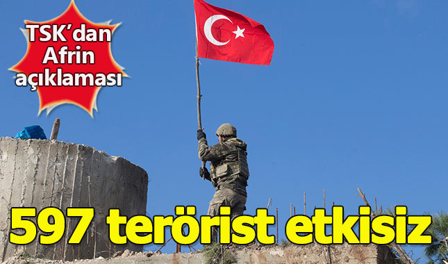 TSK'dan son dakika Afrin açıklaması